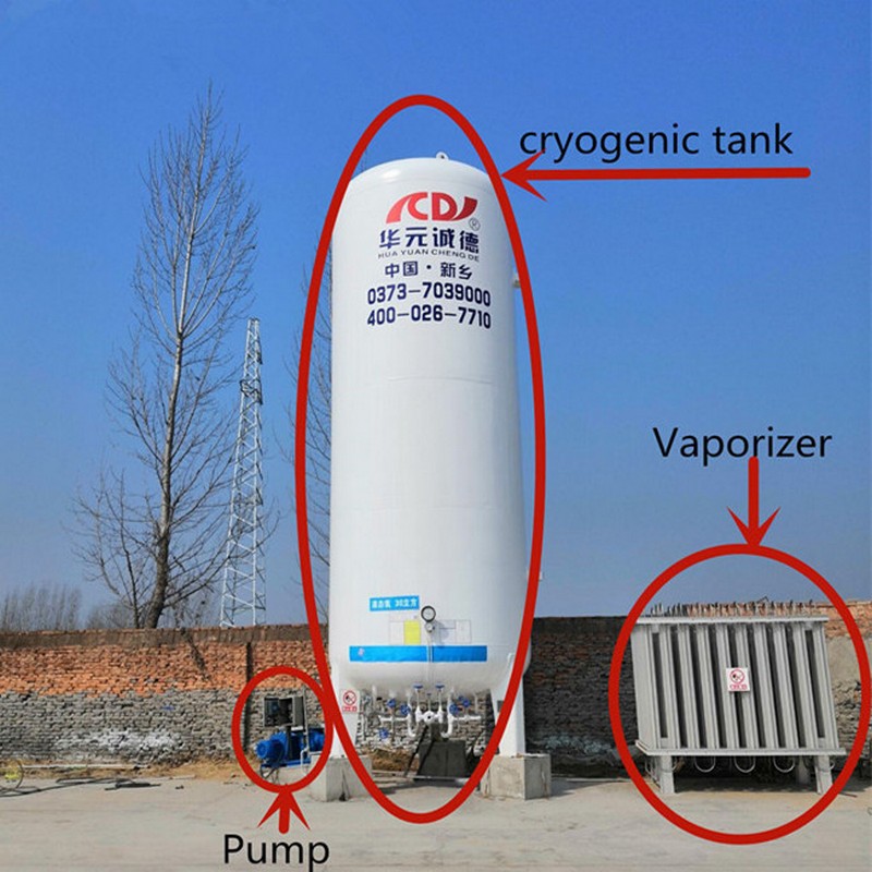 cryogenic liquid filling pump 8